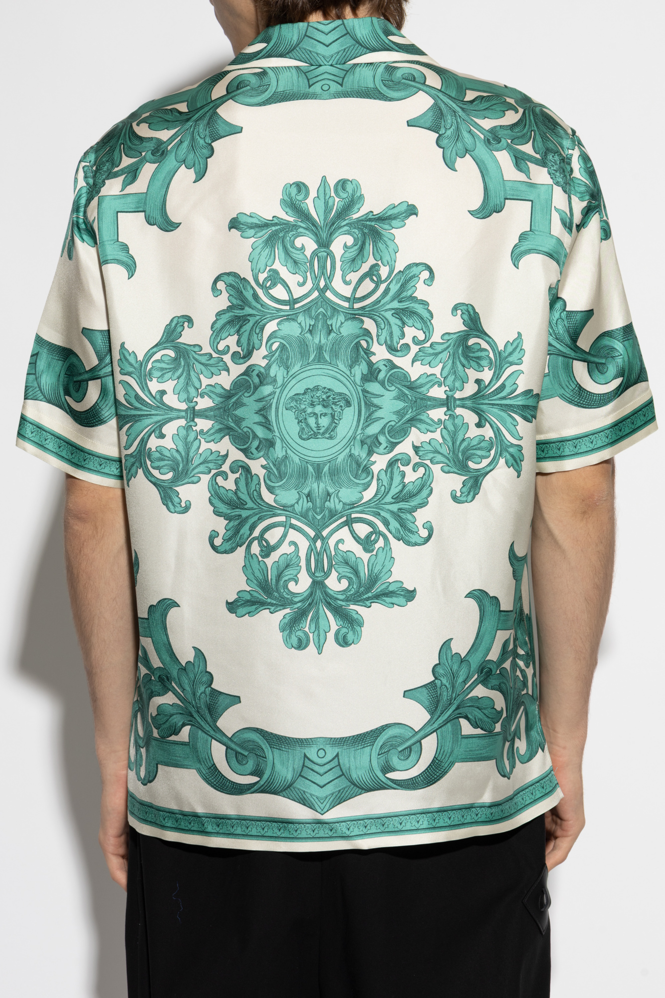 Versace Silk shirt with print | Men's Clothing | Vitkac